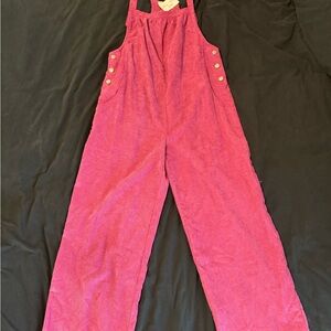 Fuchsia Entro Brand Overalls